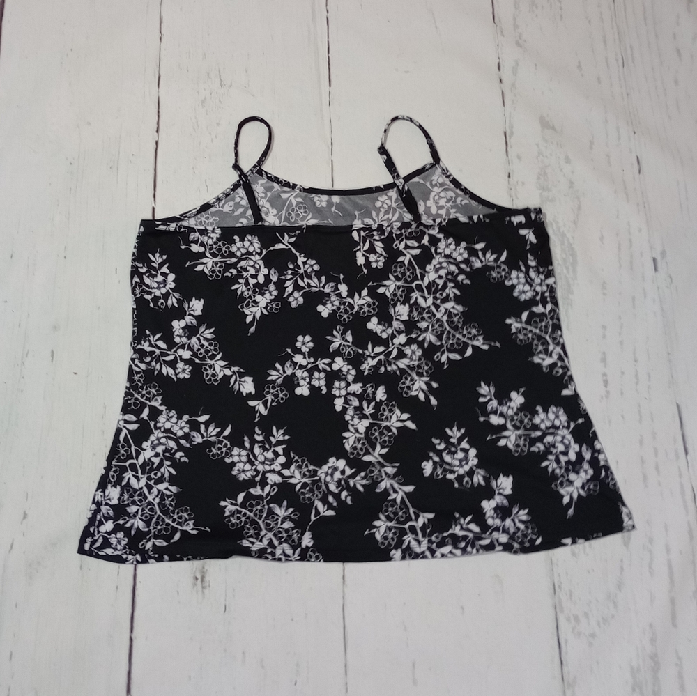FASHION BUG Black Grey Gray Cami Camisole Tank Top - Picture 6 of 12